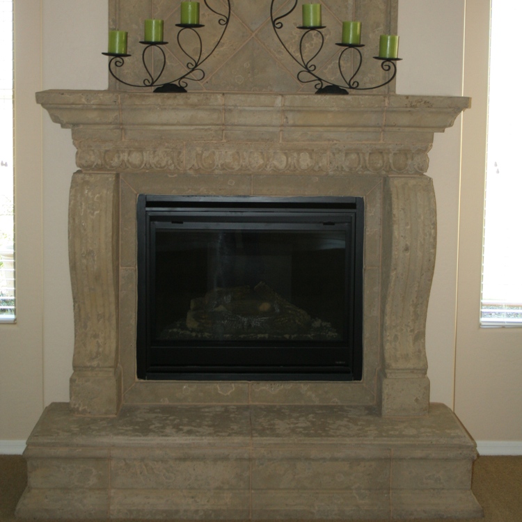 Fireplace Canterbury Corbel Egg And Dart Trim Hearth Mentle