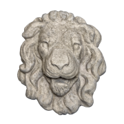 Lion Head 3 - Gray Color - Smooth Texture - web version