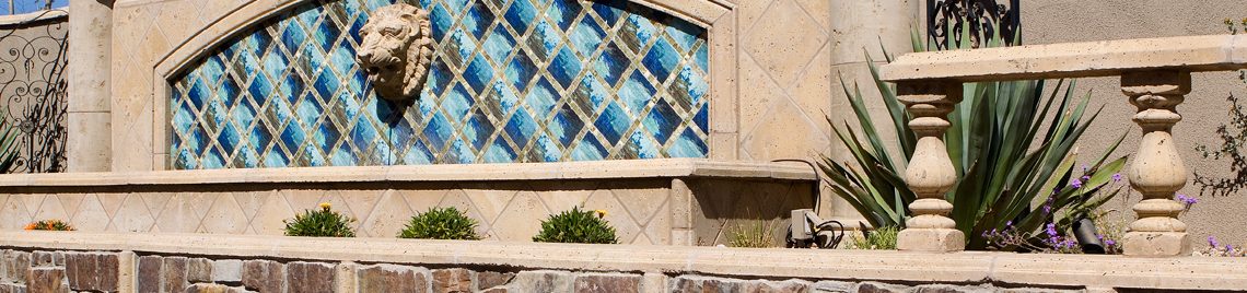 Mesa Precast - Ornamental Element Lion Head 1 | Hardscape | Home and Office Decor | Options for Color and Finishes