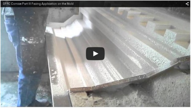 GFRC Cornice Manufacturing Process - Videos