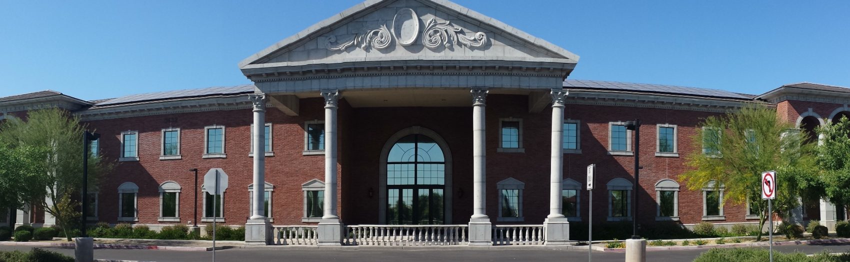 Mesa Precast Project - Gilbert Christian High School | Architectural GFRC | Building Veneer, Columns, Corinthian Capitals, Wainscots, Ornamental Elements