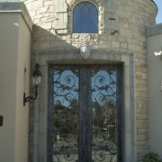 Mesa Precast | Architectural Trim, Entry Way, Wall Coping | Custom Color and Finishes to Match Ambiance | | Ornamental Piece from Mesa Catalog - Shiled