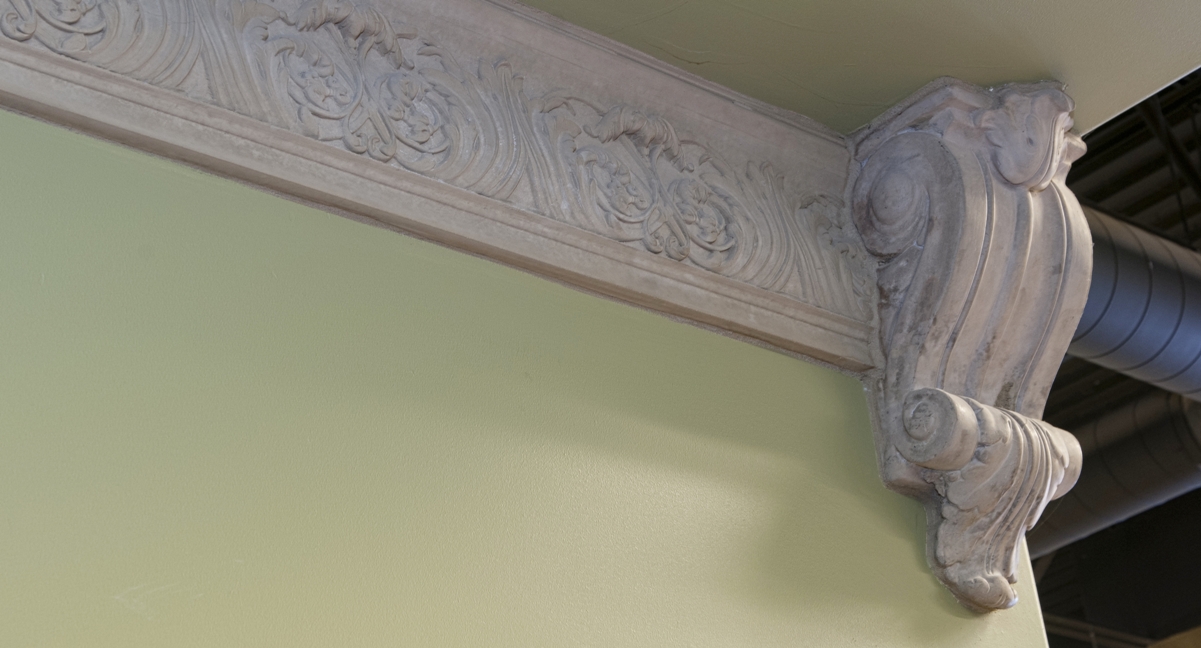 Mesa Precast | Crown Molding | Office Building Decor, Design |  Architectural Trim CM-7  | Crescenzia Corbel | Product Color: Tan