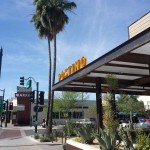 Mesa Precast | Planters Wall Coping at Postino, Gilbert, AZ | White Color Architectural Precast