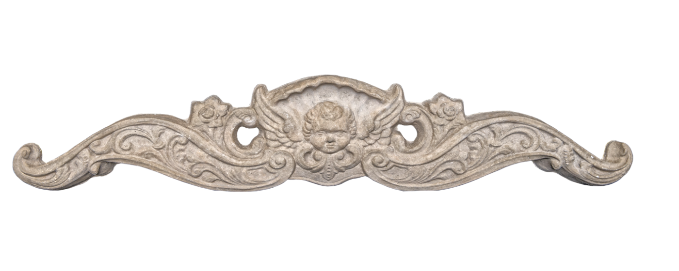 Ornamental Product Cartouche 2 - In this Image ...tan color - smooth finish