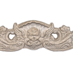 Ornamental Product Cartouche 2 - In this Image ...tan color - smooth finish