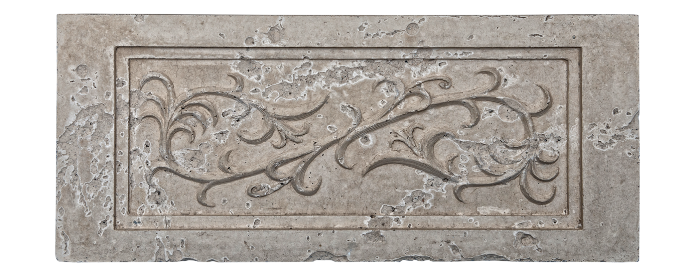 Trumpet Vine Decorative Panel 2 | In this image ... Moreno Finish with Natural Honey Color