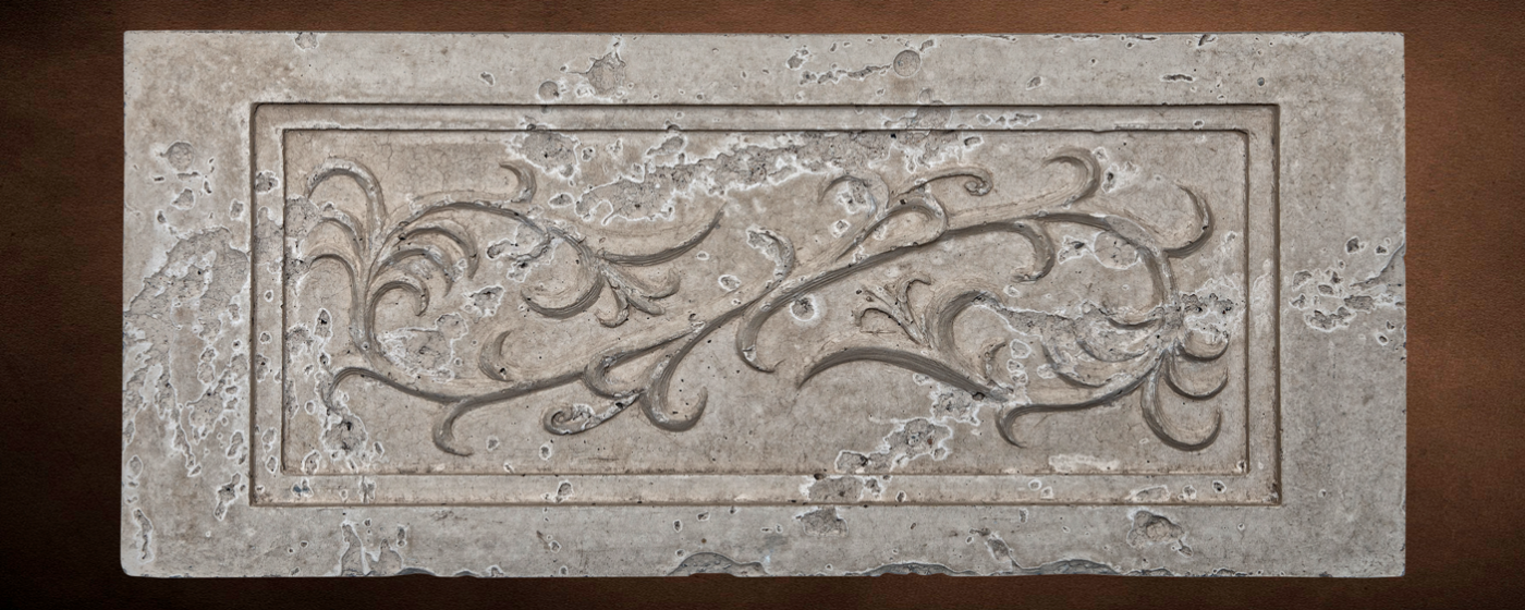 Trumpet Vine Decorative Panel 2 | In this image ... Moreno Finish with Natural Honey Color