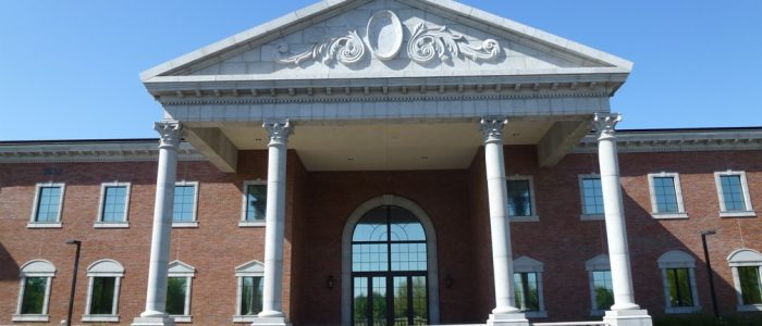 Gilbert Christian High School | GFRC Columns with Custom Color and Finish | Corinthian Capitals