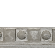 Decorative Trim - Dental Frieze 3 | Gray color - Smooth finish