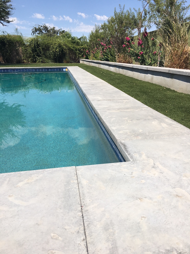 Pavers, Pool Coping with Architectural Precast Concrete