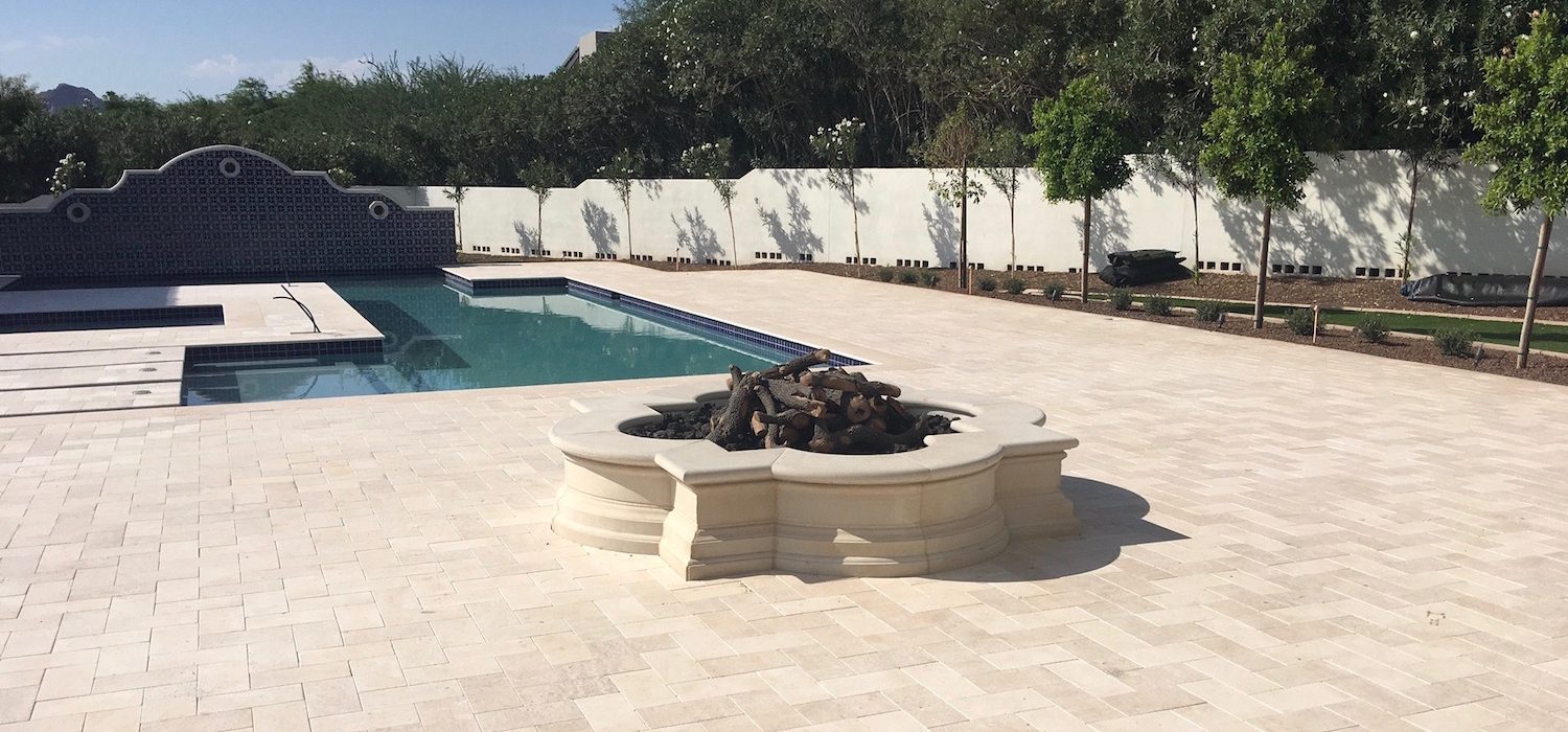 Pavers, Planters, Pool coping design with precise color matching Pavers, Planters, Pool Coping Design with Precise Color Matching