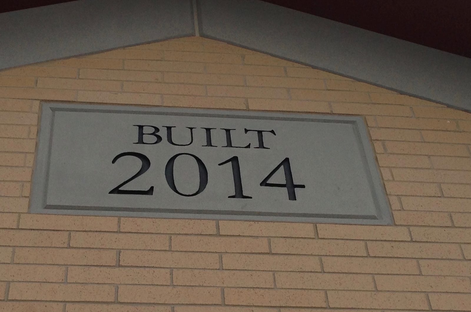 Stone Sign using GFRC | Dry Creek Elementary School, Lehi, Utah | Built in 2014